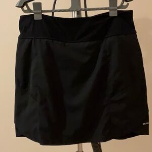 Black golf skirt